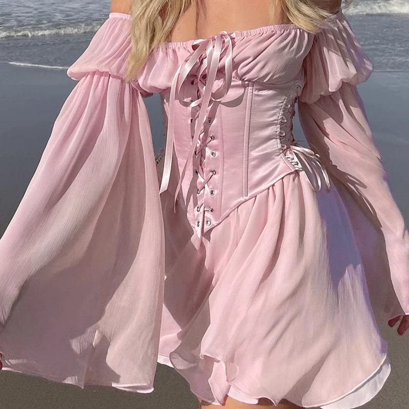 Greta Corset Mini Dress - Doelans