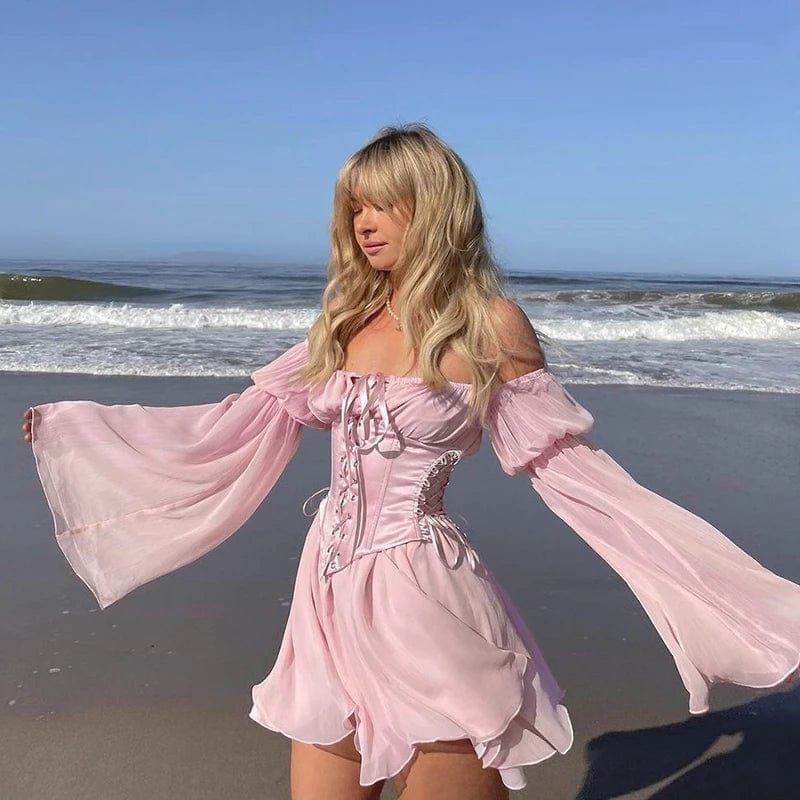 Greta Corset Mini Dress - Doelans