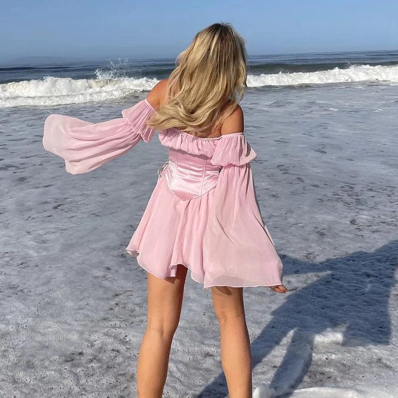 Greta Corset Mini Dress - Doelans