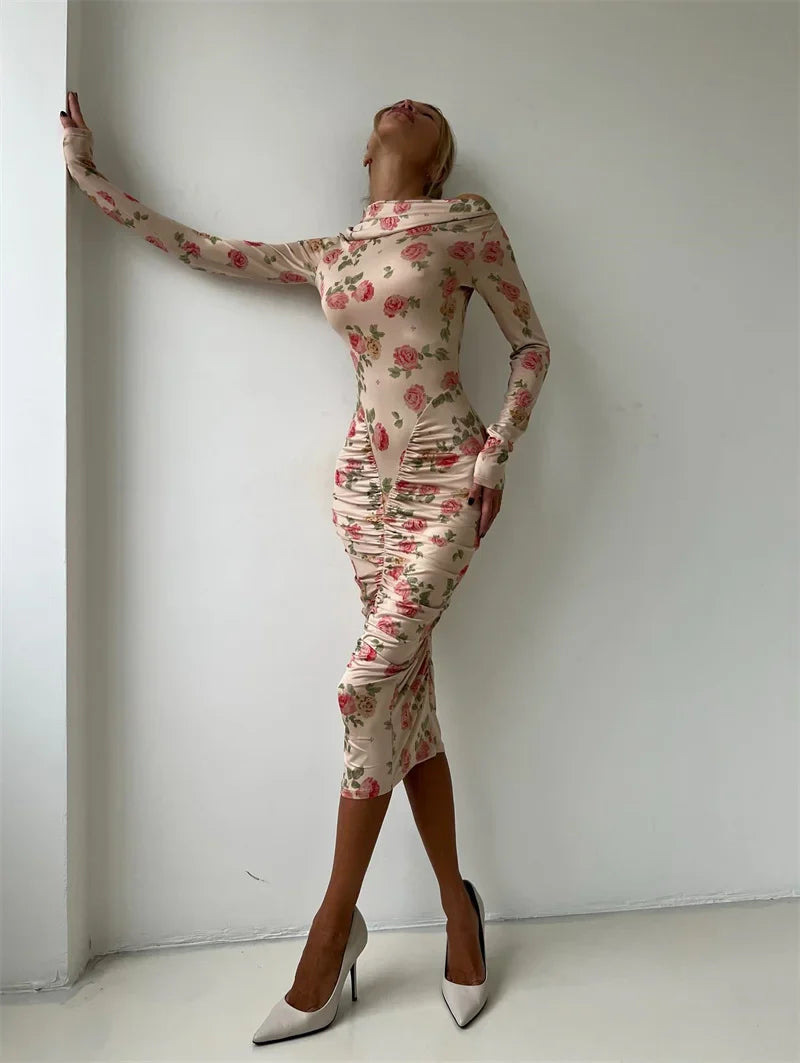 Ines Midi Dress - Doelans