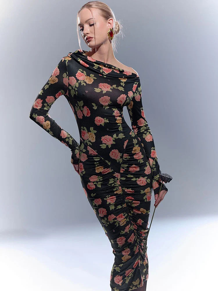 Ines Midi Dress - Doelans