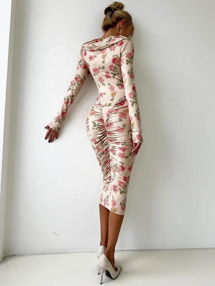 Ines Midi Dress - Doelans