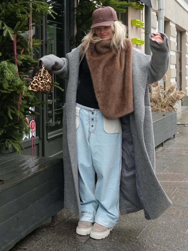Giulia Fur Vest Crop Top - Doelans