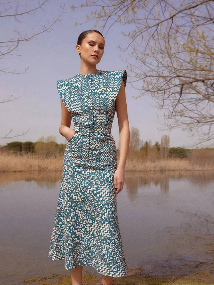 Ines Midi Dress - Doelans