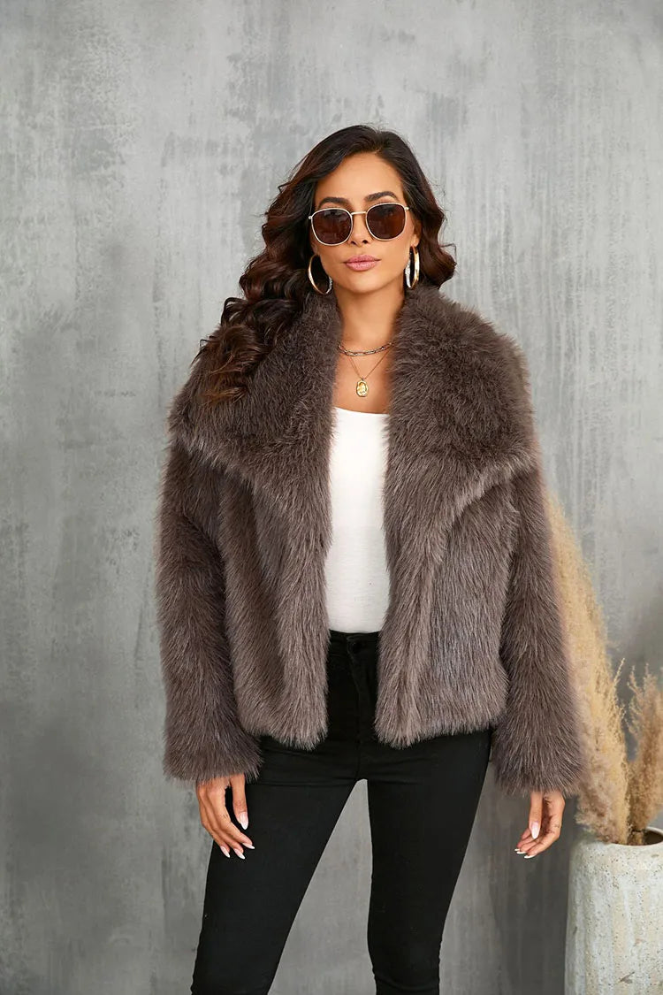 Bianca Faux Fur Jacket - Doelans