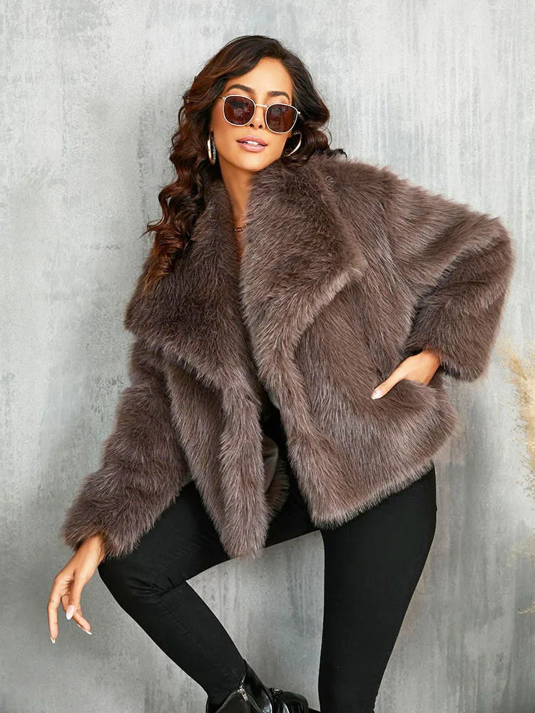 Bianca Faux Fur Jacket - Doelans