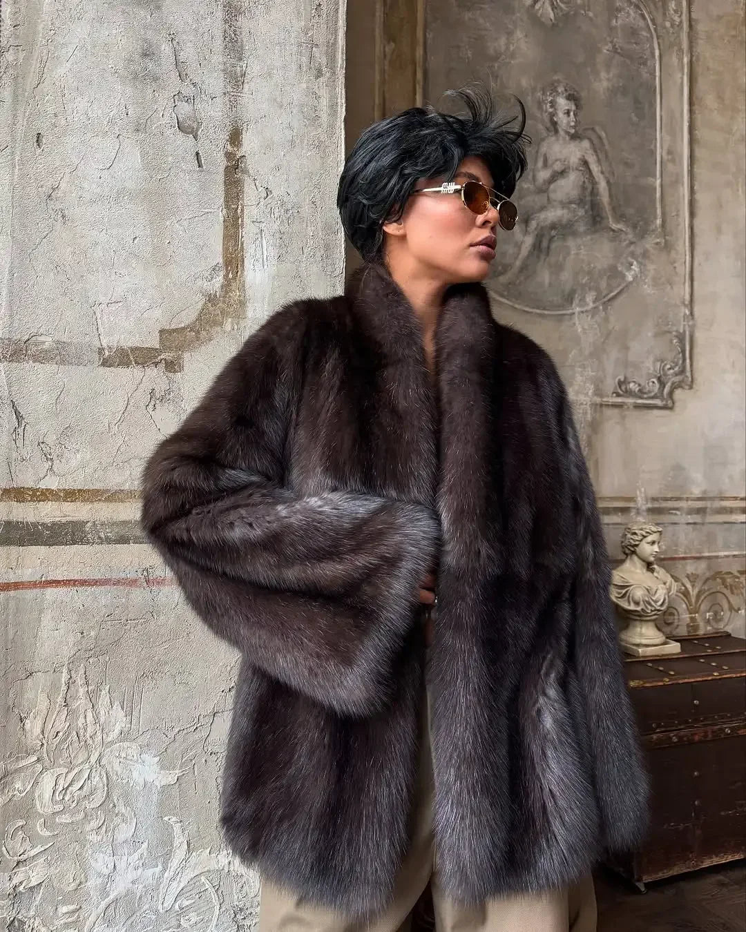 Chiara Fur Coat - Doelans