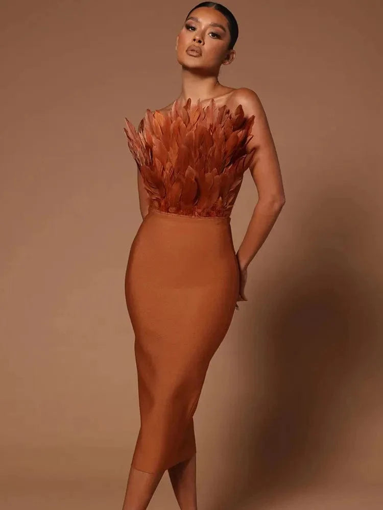 Greta Midi Dress - Doelans