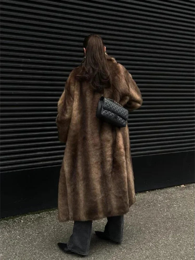 Lucia Faux Fur Coat - Doelans